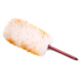 Lambswool Duster with Solid Wooden Handle Leather Hang Strap